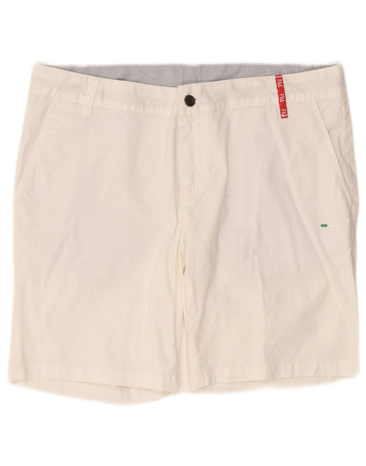 Męskie spodenki Chino Fila Medium W32 białe
