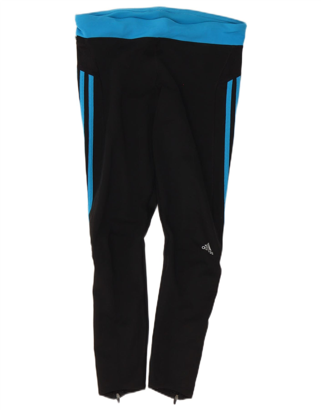 Damskie legginsy ADIDAS Climalite UK 12, średni czarny, blok kolorów