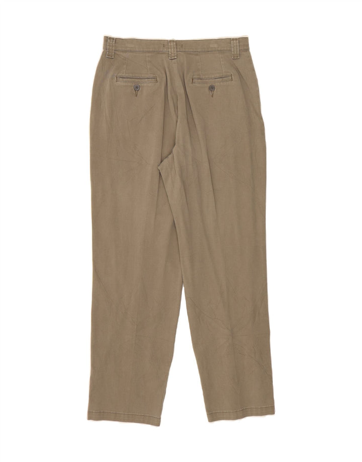 LEE Womens Khakis Straight Casual Trousers W30 L28 Beige Vintage Lee and Second-Hand Lee from Messina Hembry 