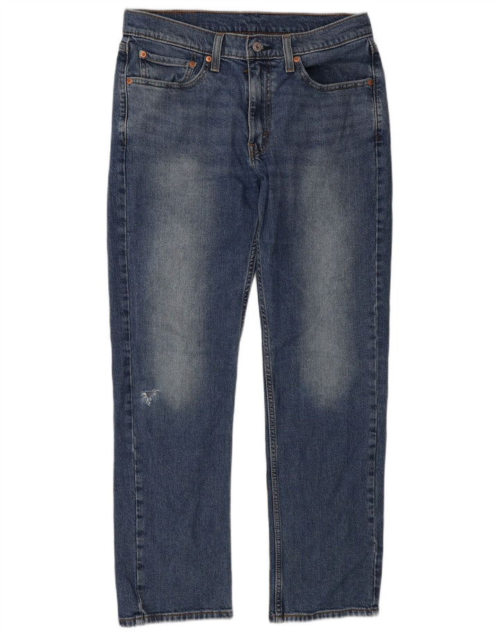 Męskie jeansy Levi's 514 Straight W32 L30 Niebieskie bawełniane