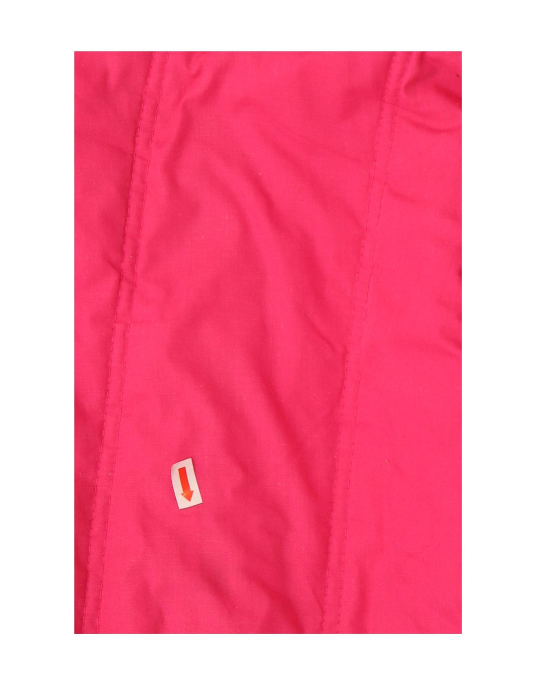 VINTAGE Womens Oversized Padded Jacket UK 18 XL Pink Polyester Vintage Vintage and Second-Hand Vintage from Messina Hembry 