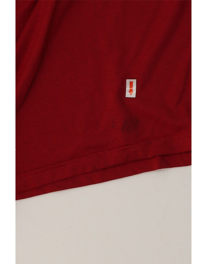 Męskie koszulki z grafiką Nike Arizona Cardinals z długim rękawem, średnio czerwone, poliestrowe