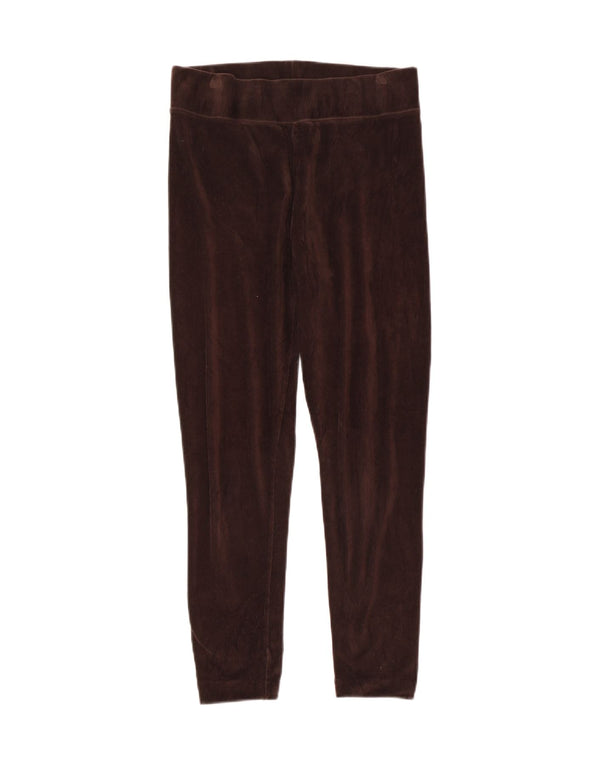 Marks & Spencer Damskie sztruksowe legginsy UK 12, średniobrązowe, bawełniane