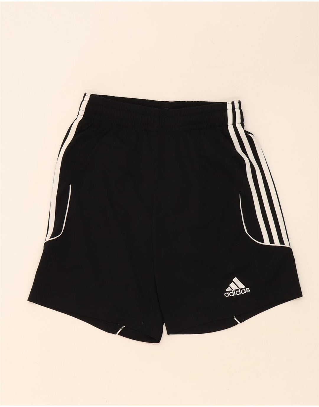 Męskie spodenki sportowe Adidas Climalite, małe, czarne, poliestrowe