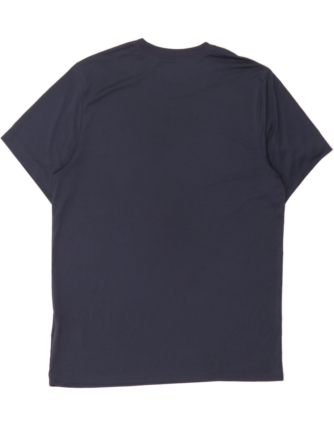 NIKE Mens Dri Fit T-Shirt Top Large Navy Blue Polyester Vintage Nike and Second-Hand Nike from Messina Hembry 