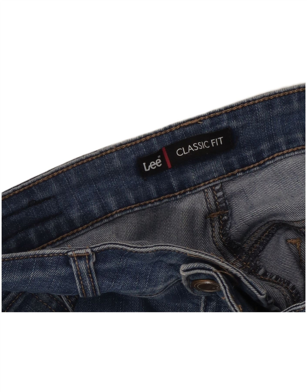 Damskie jeansy Lee Classic Fit Straight W32 L29 Niebieskie
