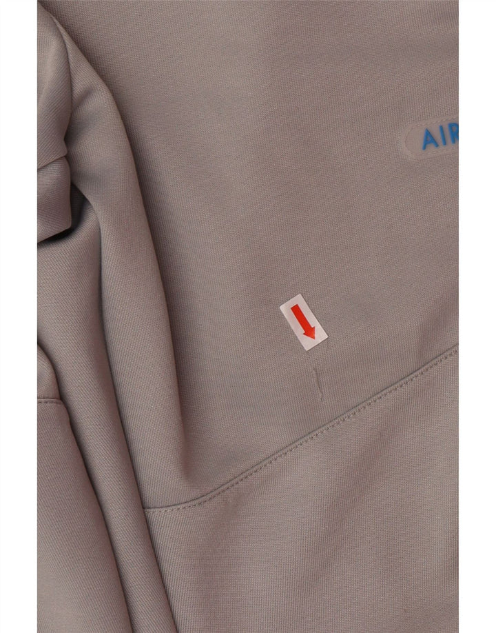 Męskie spodnie dresowe NIKE Joggery w kolorze średnioszarym, z poliestru