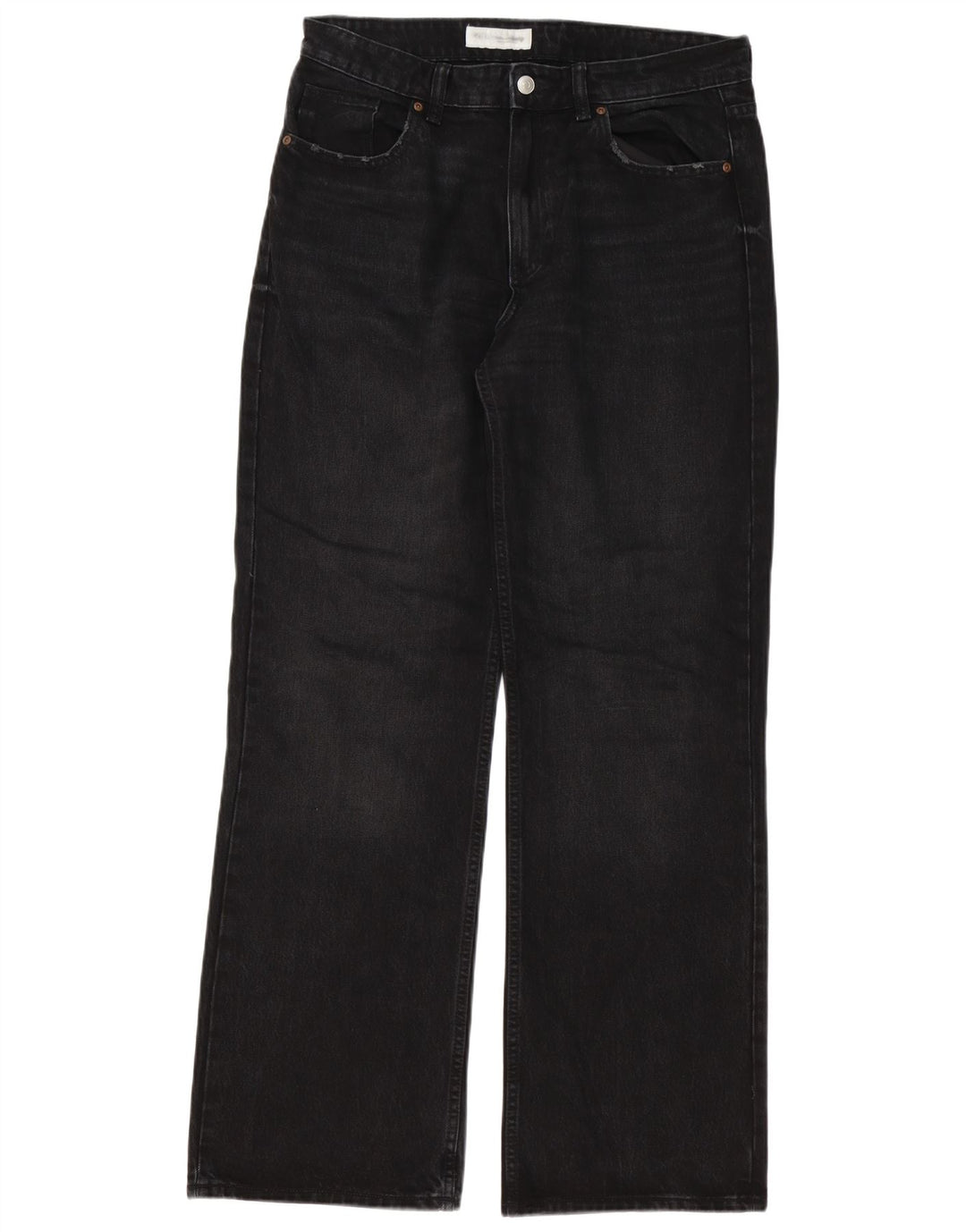Jeansy męskie Bootcut Zara EU 42 Large W32 L33 Czarne