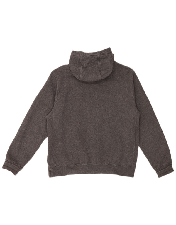 Męska bluza z kapturem Nike, średnia, szara, nakrapiana, bawełniana, sportowa