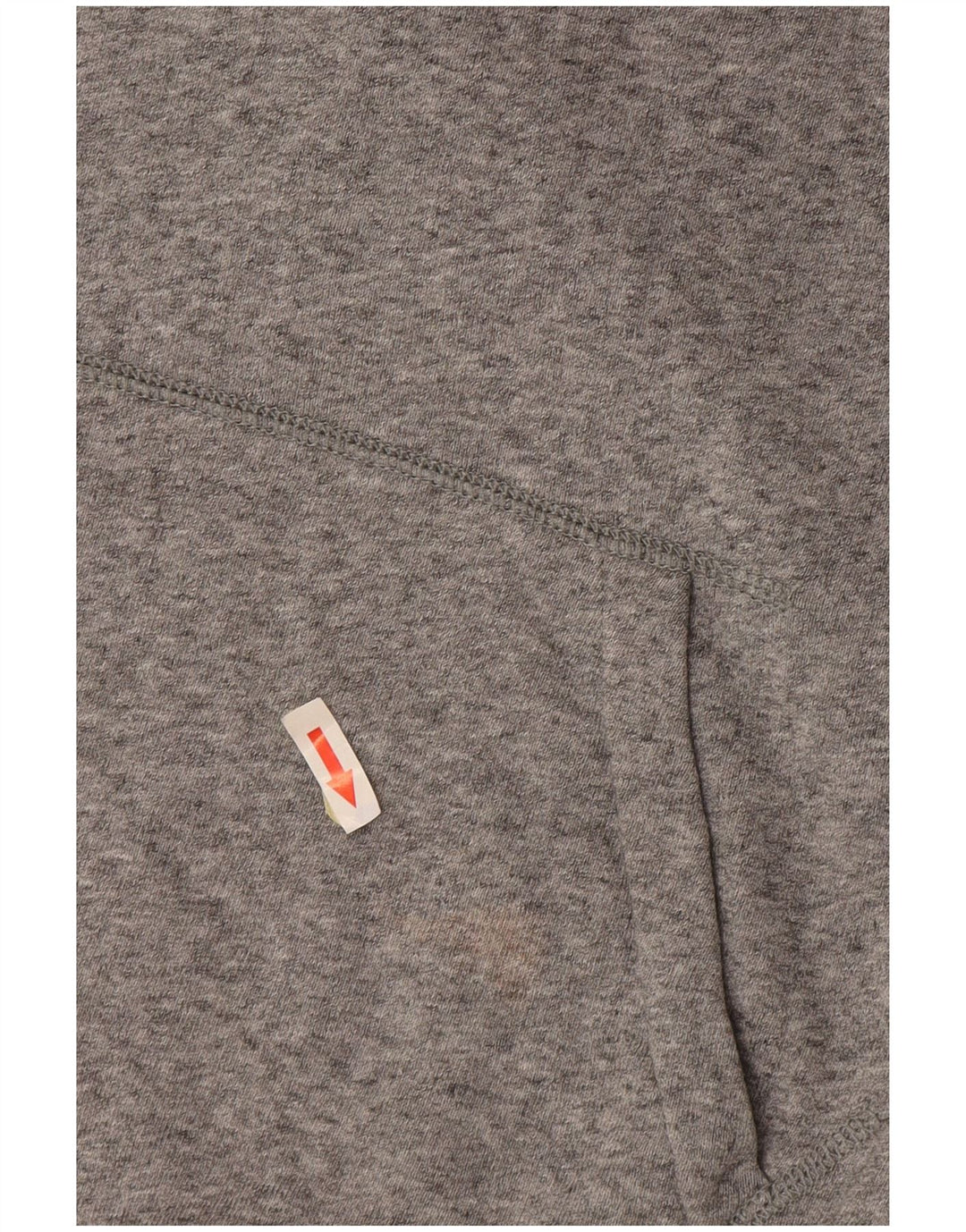Męski sweter z kapturem i grafiką Levi's, średnioszary, bawełniany w cętki