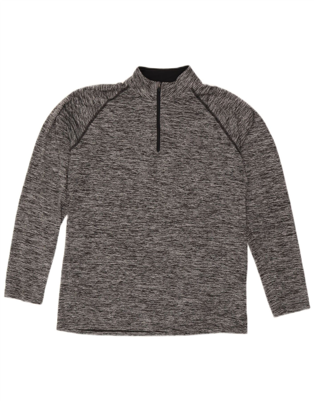 Męski dres Under Armour Heat Gear z pulowerem, mały, szary nakrapiany