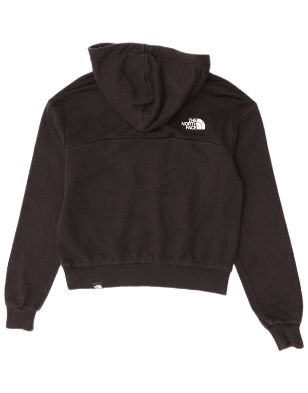 Damski sweter z kapturem The North Face, UK 12, średni czarny, bawełniany