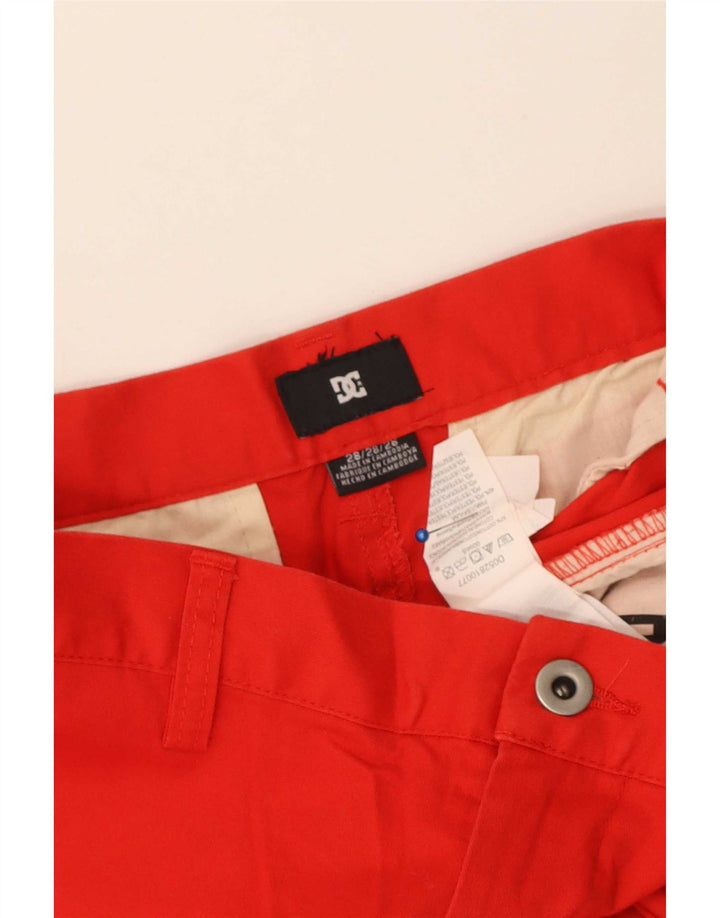 Męskie bermudy DC W28 Small Red Cotton