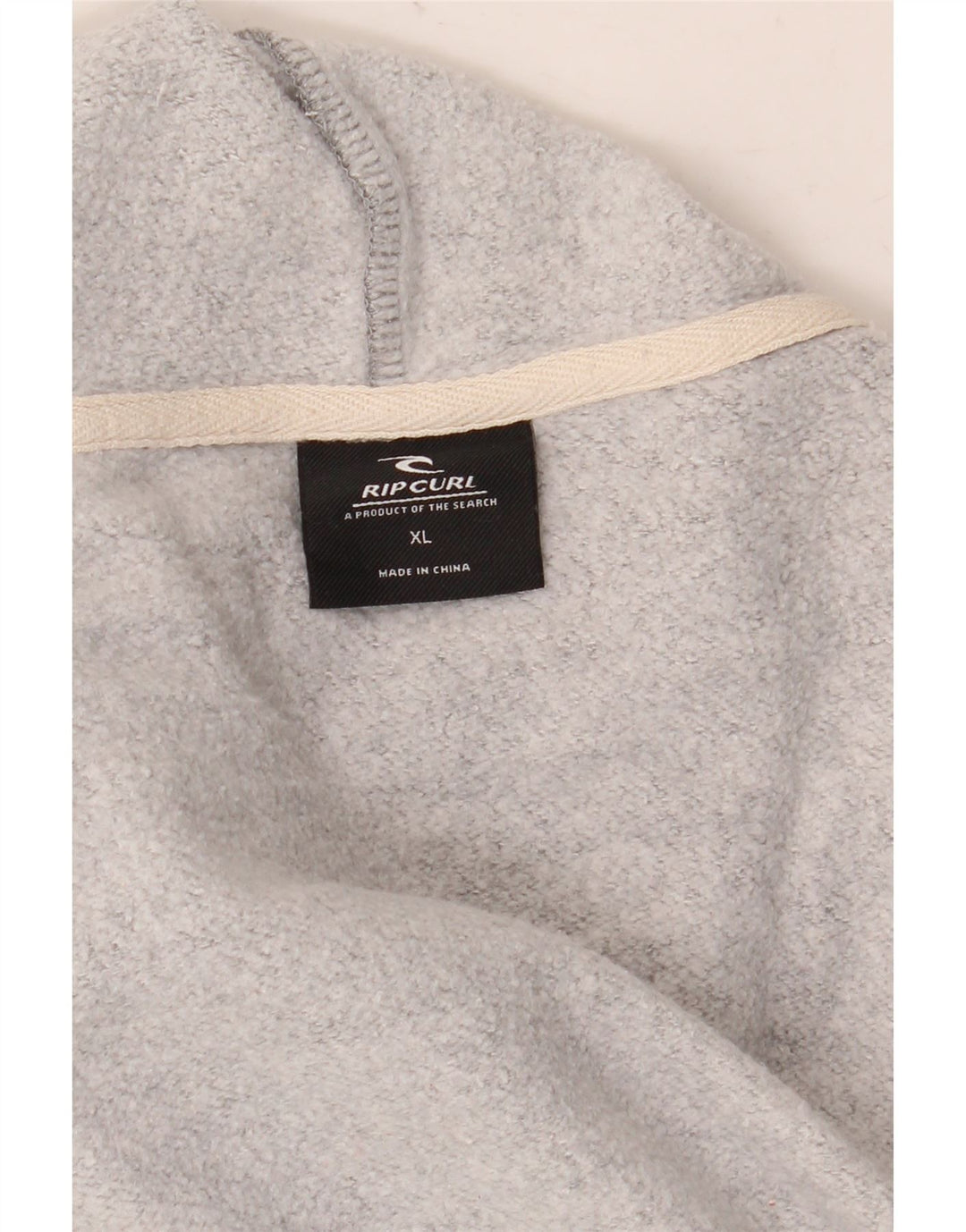 Męski sweter z kapturem i grafiką Rip Curl XL w kolorze szarym