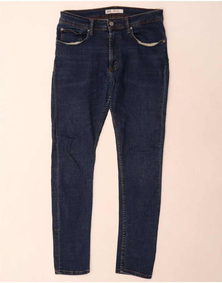 Męskie jeansy skinny Zara EU 40 Medium W31 L31 granatowe