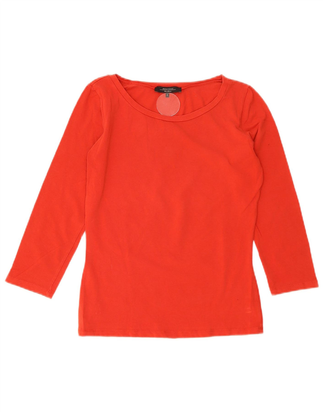 Damski top weekendowy Max Mara z rękawem 3/4, UK 10, mały, czerwony