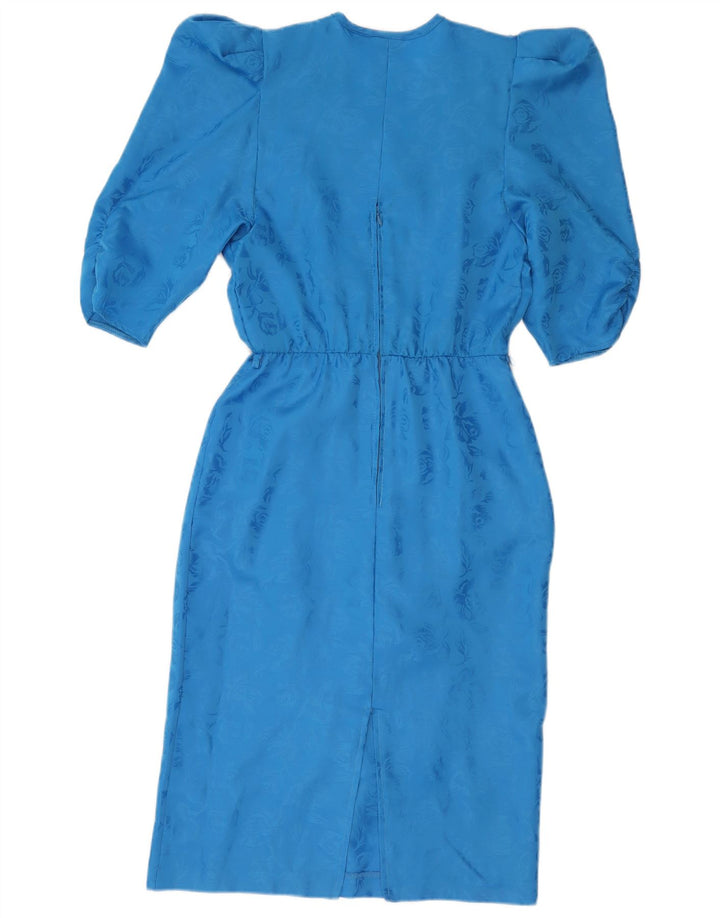 Damska sukienka kopertowa YESSICA EU 38 Średni niebieski kwiatowy poliester