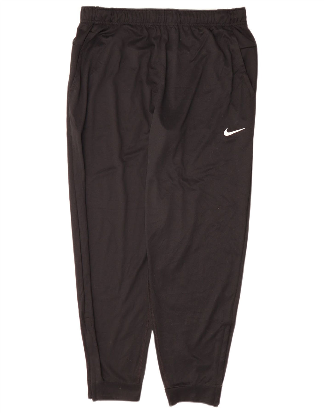 Męskie spodnie dresowe Nike, duże, czarne, poliestrowe