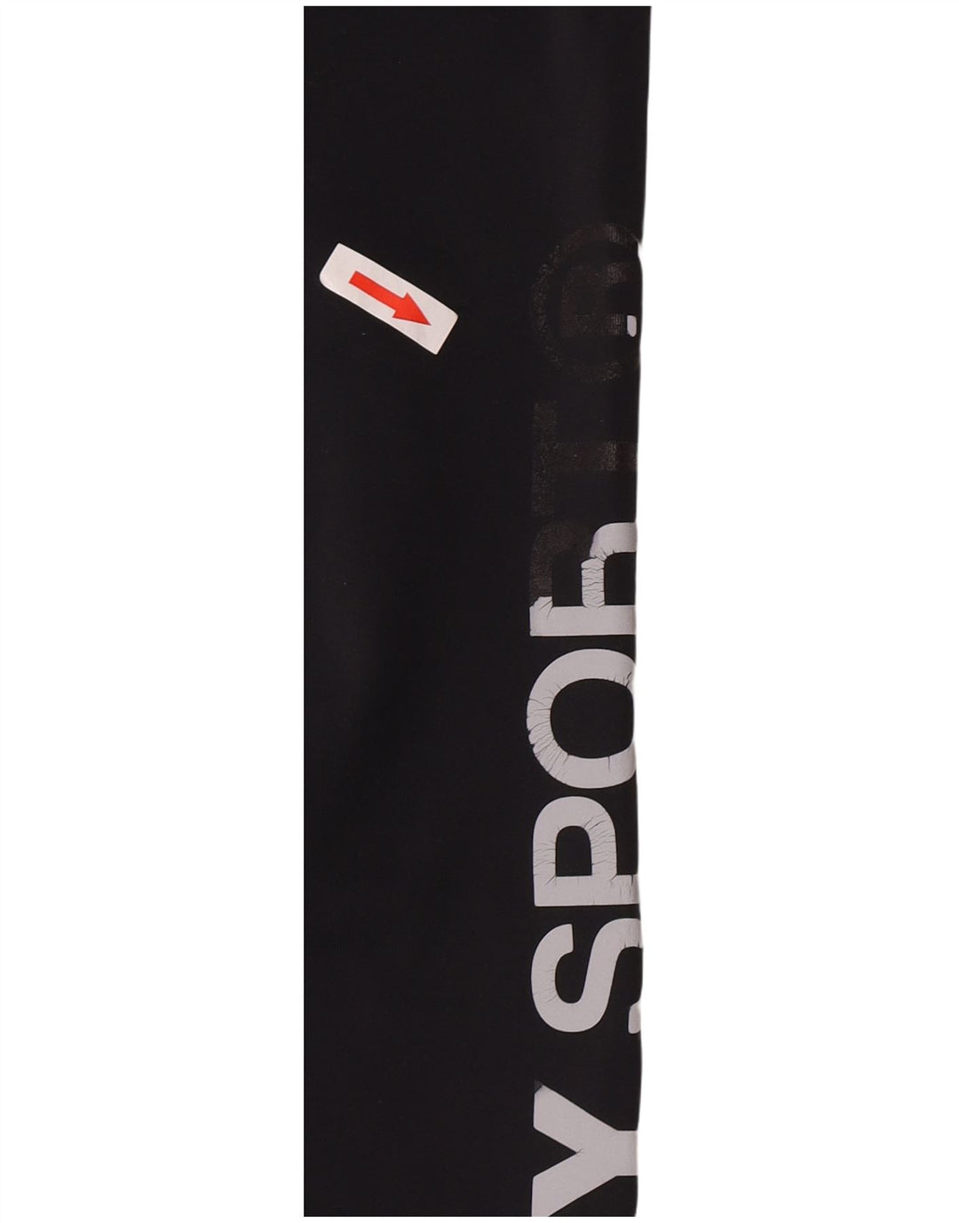 Damskie legginsy Superdry Graphic UK 14, średni czarny poliester