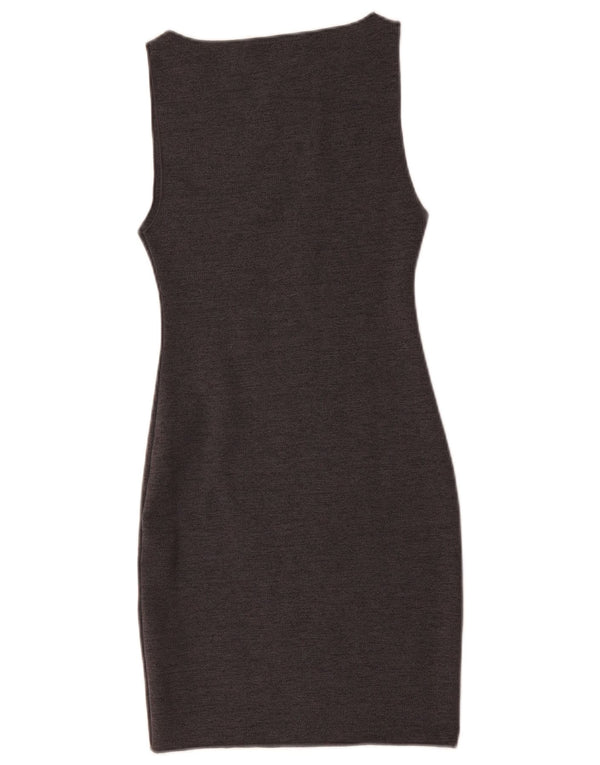 Damska obcisła sukienka bez rękawów Zara UK 8 Small Grey