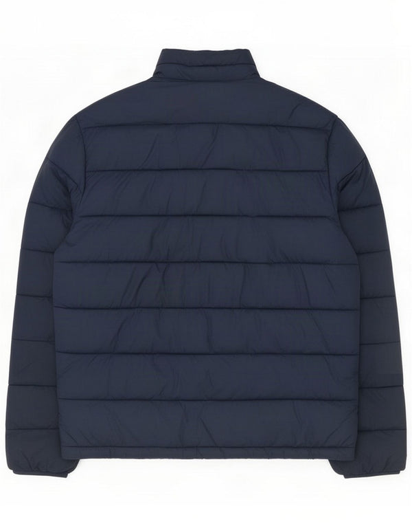 Jack Wills Mens Padded Jacket UK 42 XL Navy Blue Nylon