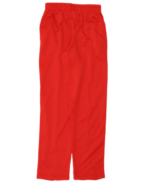 Damskie spodnie dresowe Asics z grafiką UK 12, średni czerwony poliester