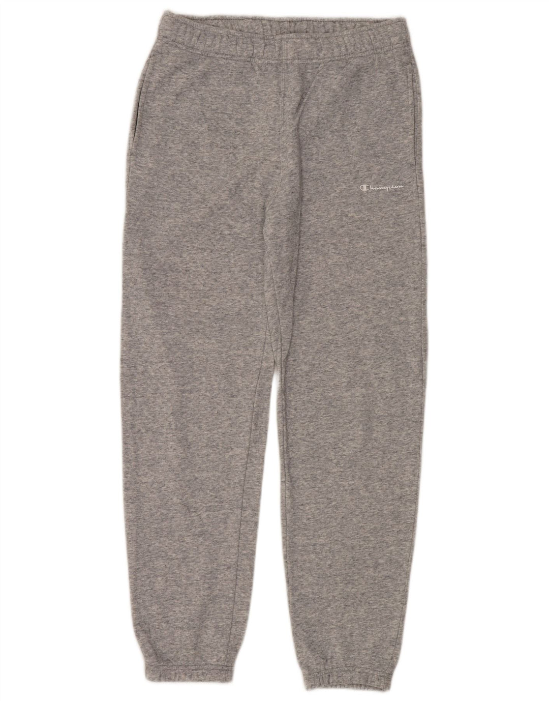 Męskie spodnie dresowe Champion, joggery, małe, szare, bawełniane