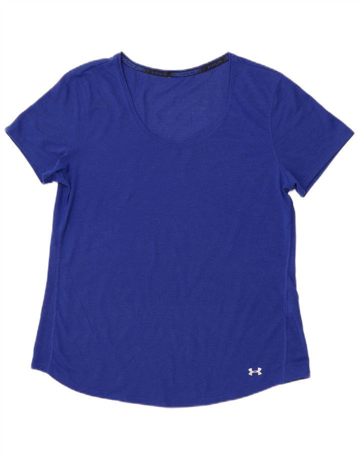 Damska koszulka t-shirtowa UNDER ARMOUR UK 12, kolor średni niebieski
