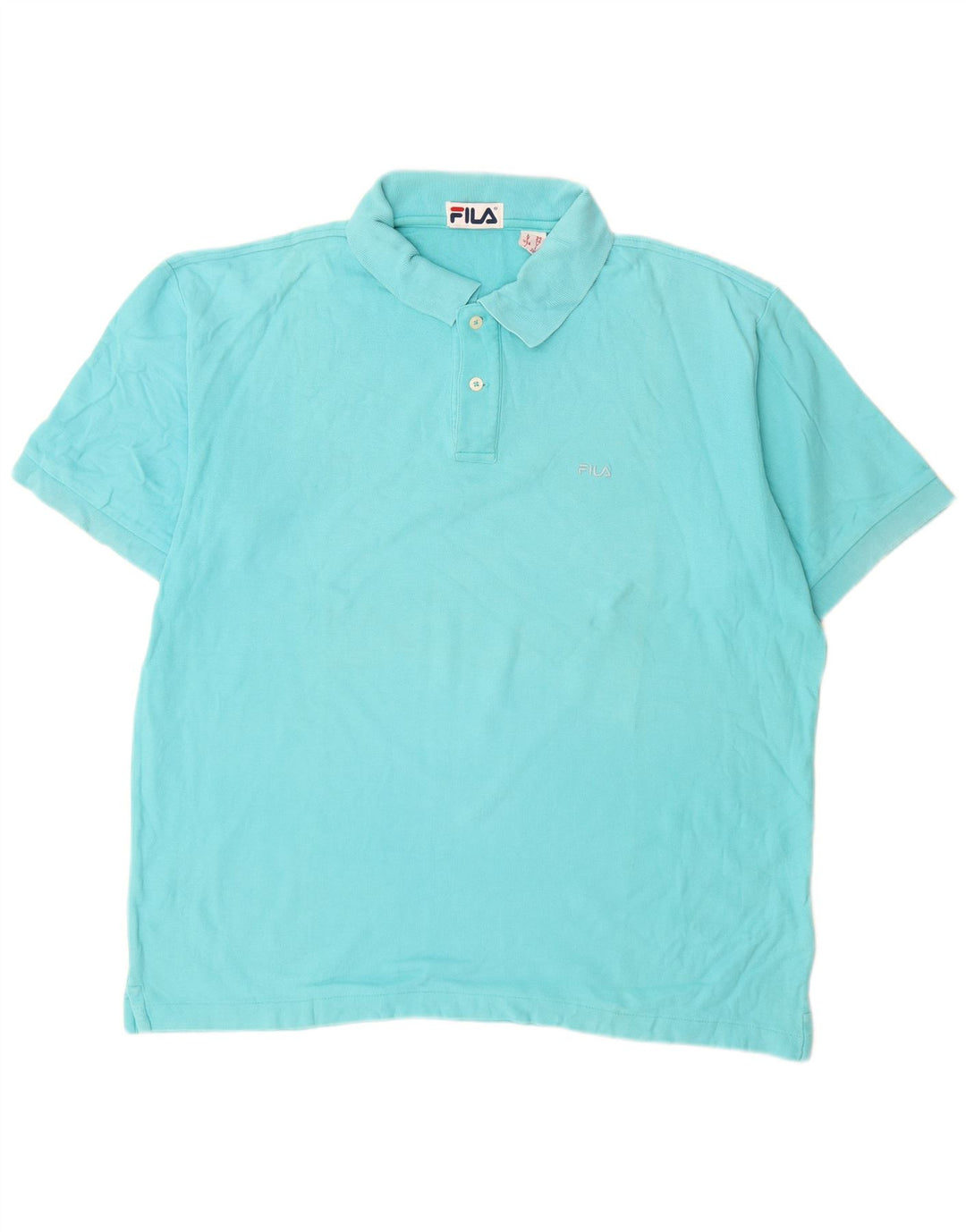 Męska koszulka polo Fila IT 54 XL, niebieska, bawełniana