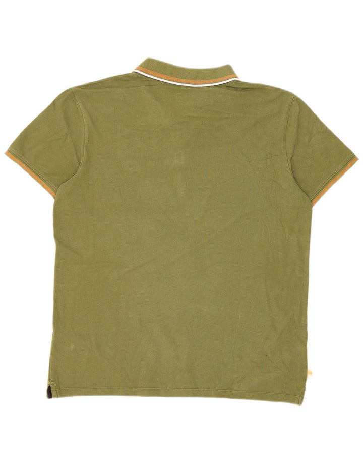Męska koszulka polo Timberland, duża, bawełniana khaki