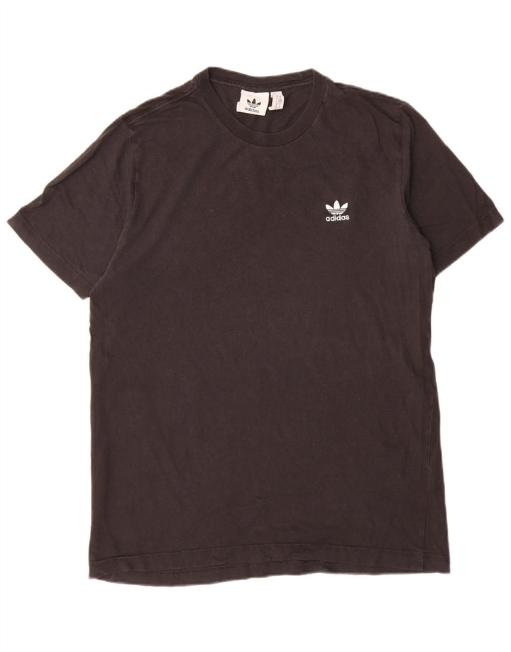 Adidas Męski T-shirt Top Średni Czarny Bawełniany