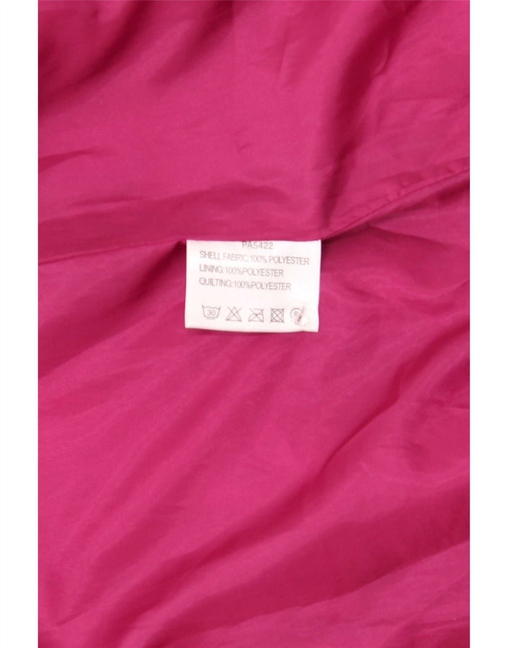 Damski płaszcz oversize Paco Boutique UK 16, duży, fioletowy poliester