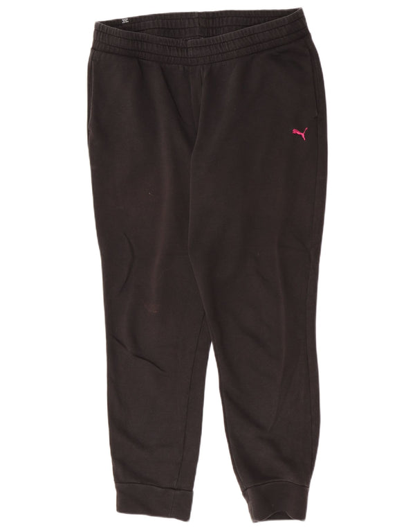 Damskie spodnie dresowe Puma Joggers UK 14, duże czarne