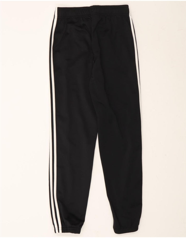 ADIDAS Boys Tracksuit Trousers Joggers 11-12 Years  Black Polyester Vintage Adidas and Second-Hand Adidas from Messina Hembry 