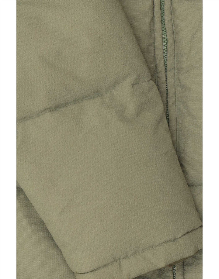 Męska ocieplana kurtka Fila UK 36 Small Khaki, poliamid
