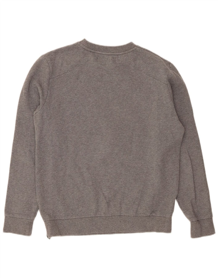 Męska bluza z grafiką Calvin Klein Jeans, średnioszara, nakrapiana