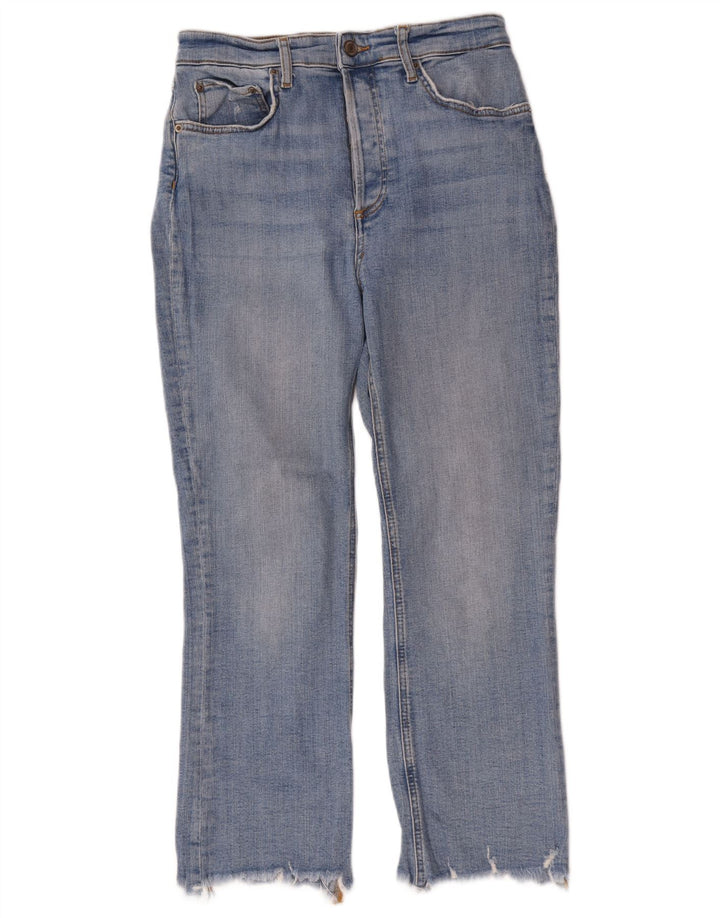Damskie proste dżinsy Zara EU 40 Medium W30 L26 Niebieskie