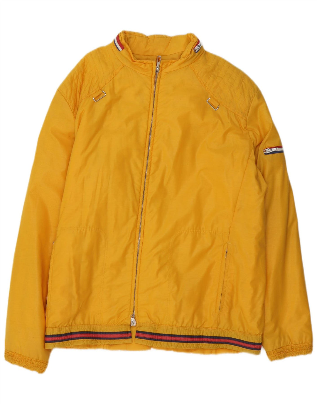 Męska kurtka bomber Vintage UK 42 XL w kolorze żółtym