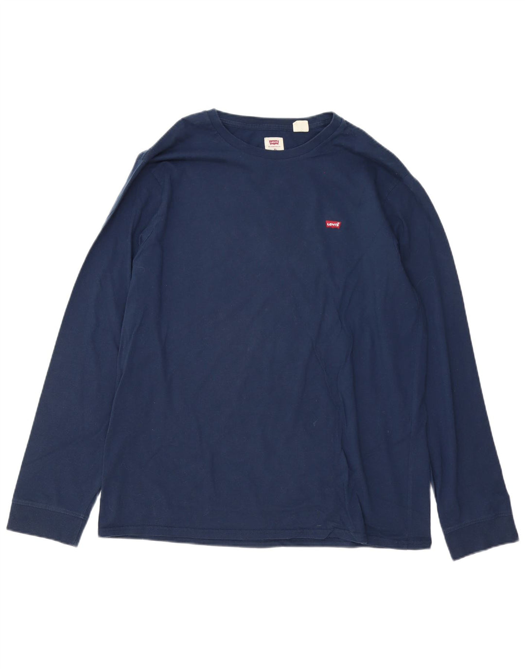 Levi's Męski standardowy top z długim rękawem XL, granatowy, bawełniany