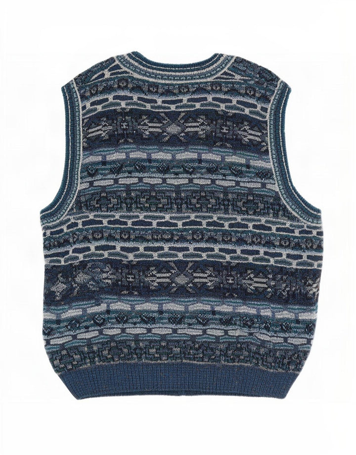 Męski sweter rozpinany Marcazzani IT 50 Średni wielokolorowy Fair Isle