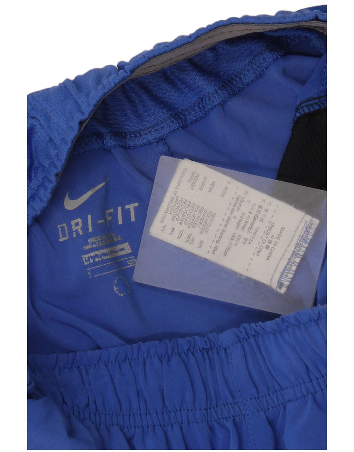 Męskie spodenki sportowe Nike Dri Fit, mały niebieski, poliester z blokami kolorów
