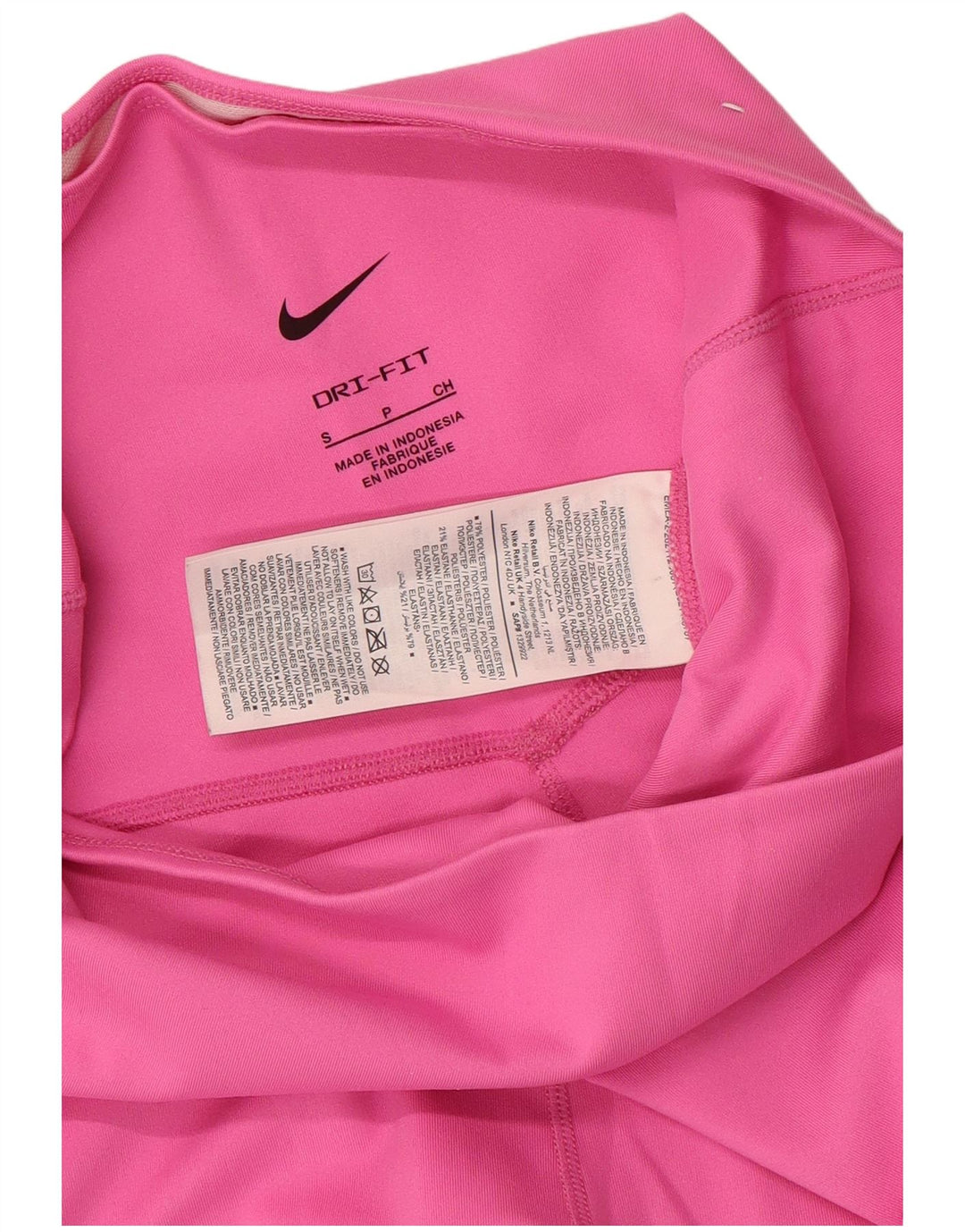 Damskie spodenki sportowe Nike Dri Fit UK 8, mały, różowy poliester