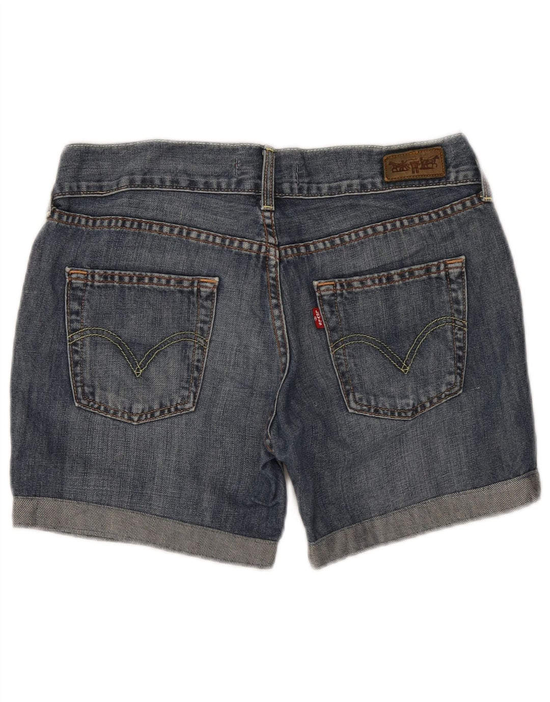 Damskie spodenki jeansowe Levi's W32, duże, niebieskie, bawełniane