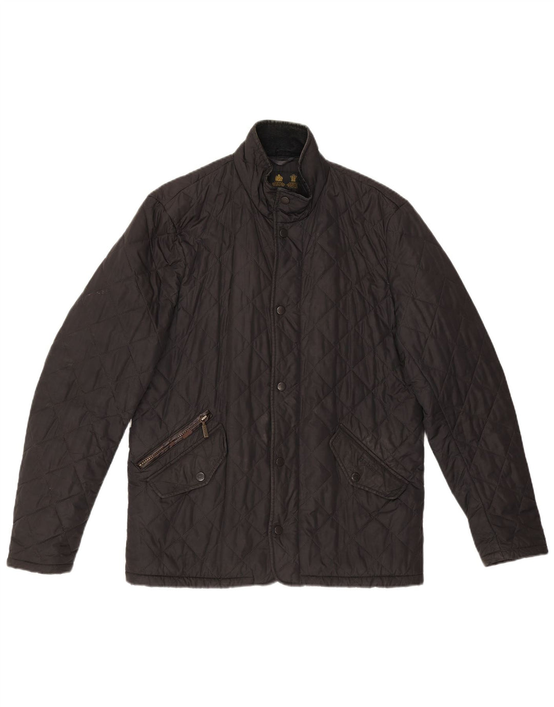 Męska pikowana kurtka Barbour UK 36 Small Black