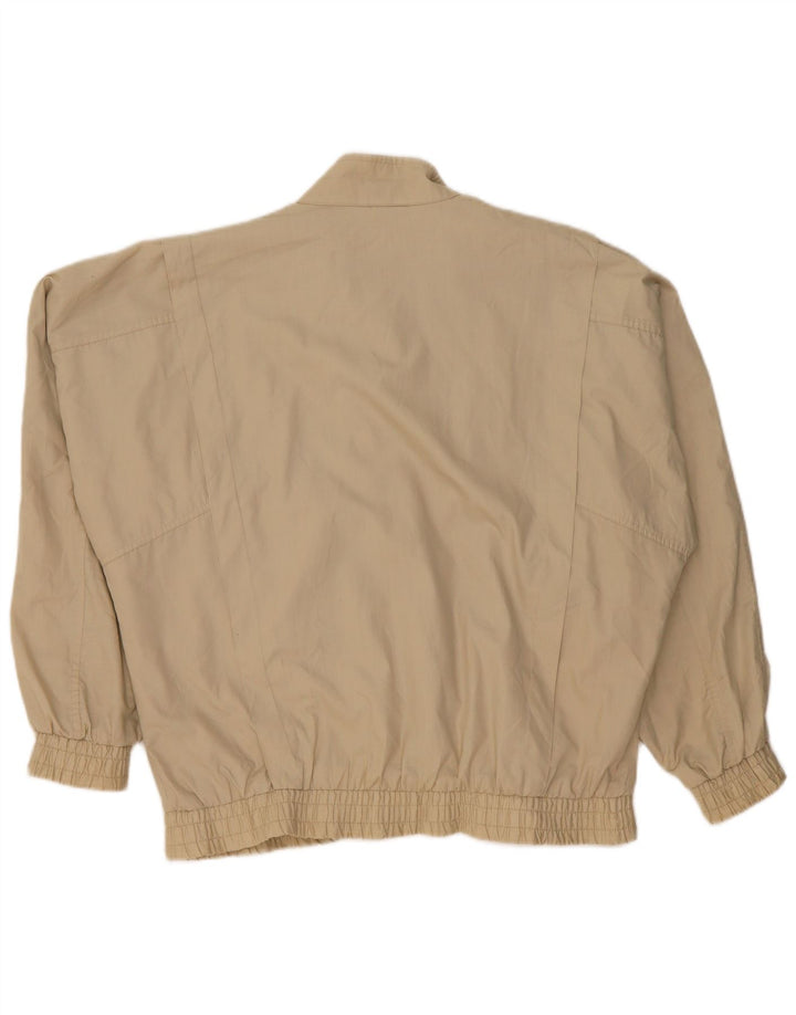 Męska kurtka bomber w stylu vintage IT 52 XL Beżowy poliester