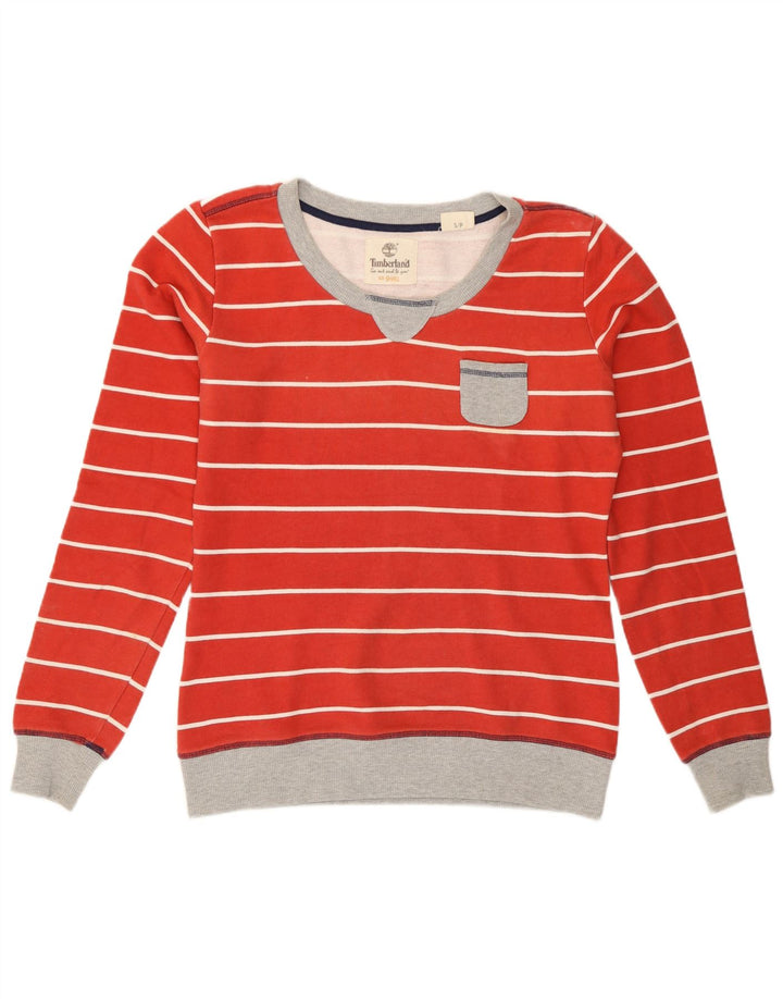 Damska bluza oversize Timberland UK 10 w małe czerwone paski