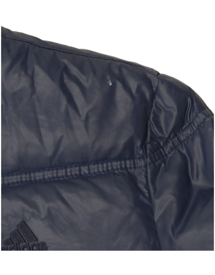 Damska ocieplana kurtka Adidas UK 12 Średni granatowy poliamid