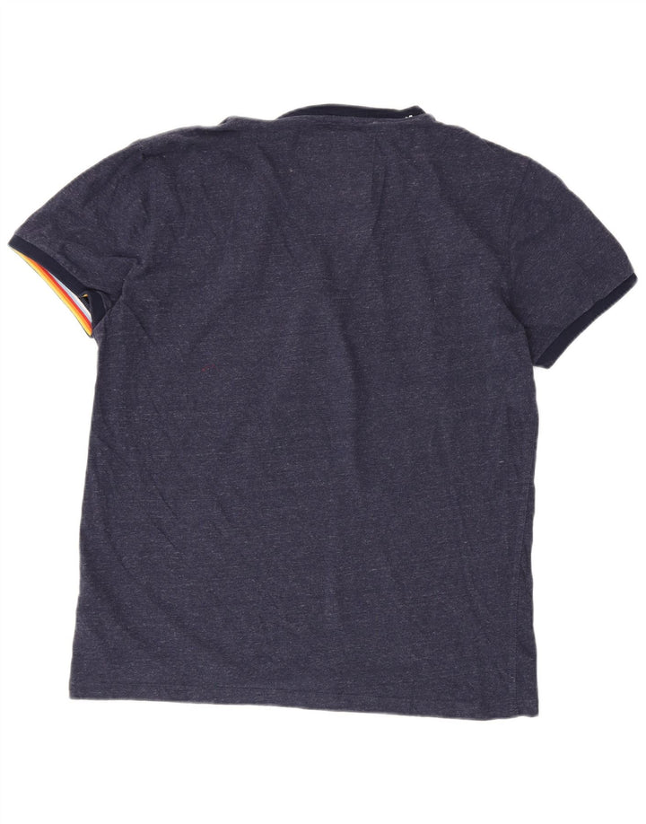 T-shirt męski Superdry Top 2XL, niebieski, bawełniany