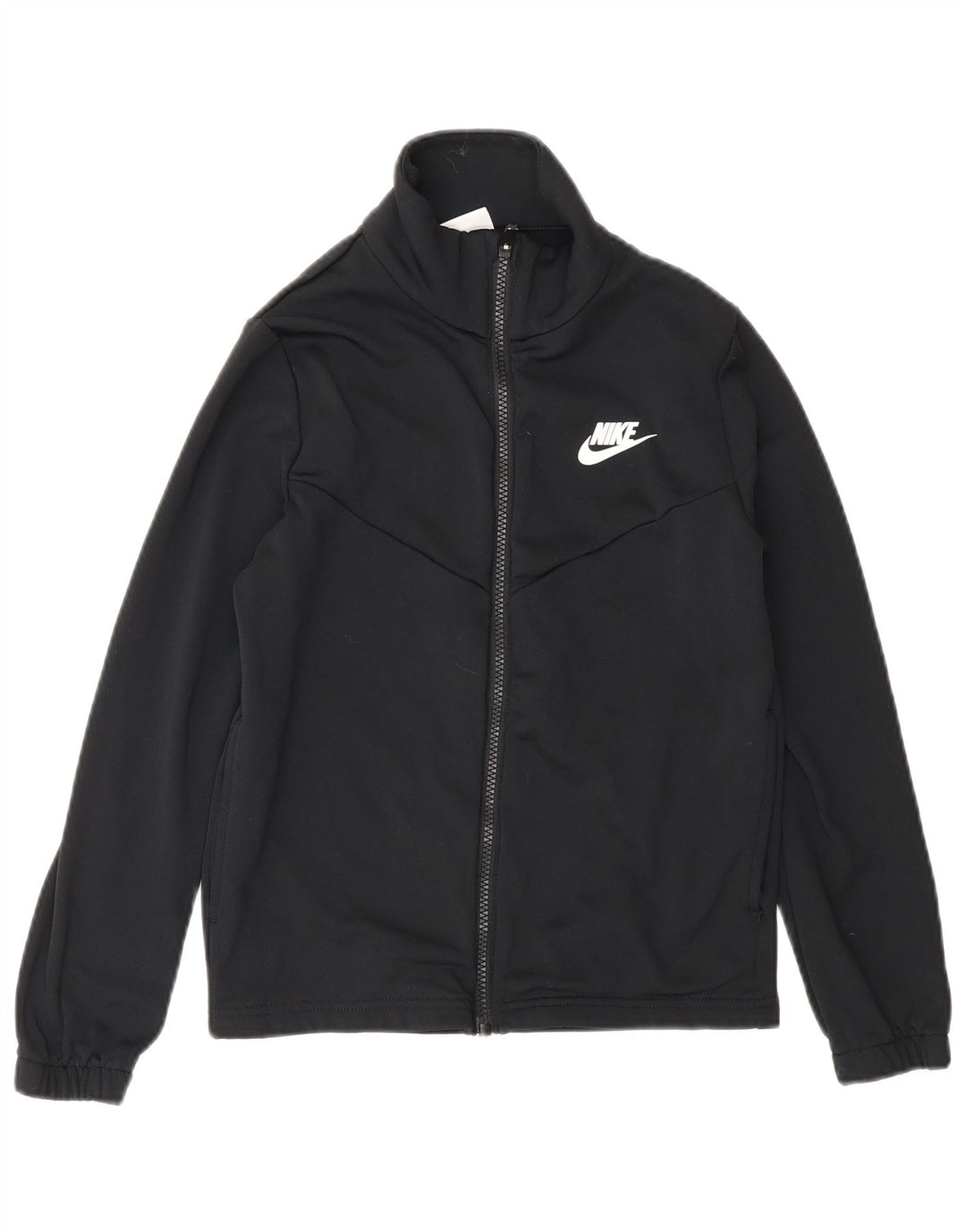Chłopięca kurtka dresowa Nike Graphic 10-11 lat, średni czarny poliester