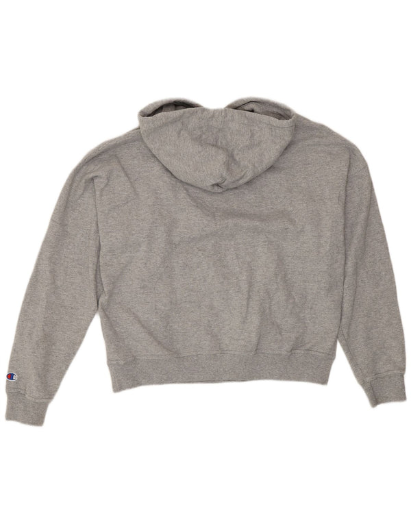 Damska bluza z kapturem Champion Graphic Oversize UK 14 Medium Grey Flecked